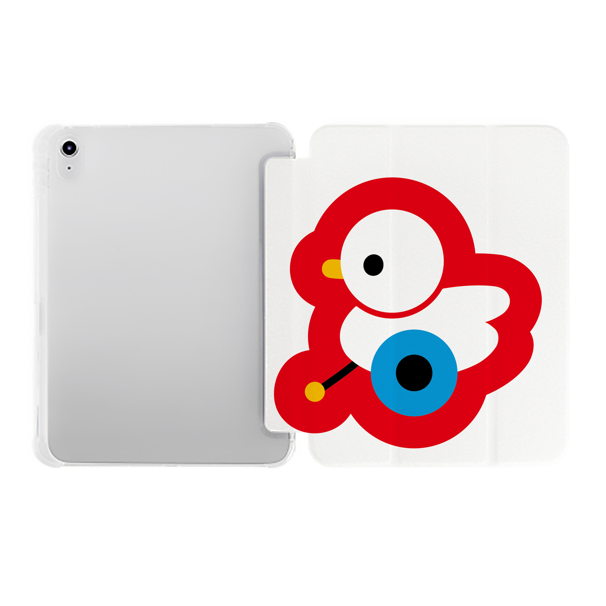 （画像用） Hello Kitty ハローキティ IPad ケース ペン収納付き 三つ折りスタンド PUレザー×シリコン 対応機種9.5/10.5/10.9インチ
